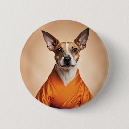 Bóton Redondo 5.08cm Terrier Budista Brasileiro