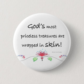 Bóton Redondo 5.08cm tesouros impagáveis