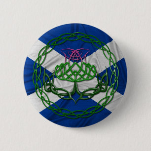 Bóton Redondo 5.08cm Testemunho Celta E Bandeira