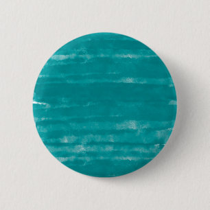 Bóton Redondo 5.08cm Textura de Aquarela Turquesa Minimalista