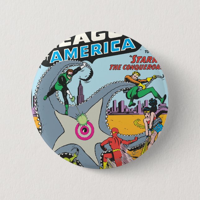 Bóton Redondo 5.08cm The Brave and The Bold Issue #28 - Mar (Frente)