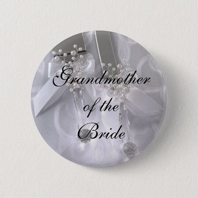 Bóton Redondo 5.08cm theBride de Grandmotherof (Frente)
