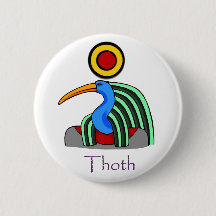 Thoth - Crachá de Deus Egípcio Antigo
