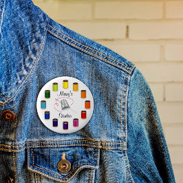 Bóton Redondo 5.08cm Threads, Agulhas e fios de costura