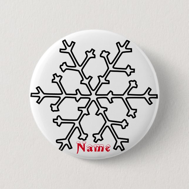 Bóton Redondo 5.08cm Thunder_Cove do Floco de Neve (Frente)