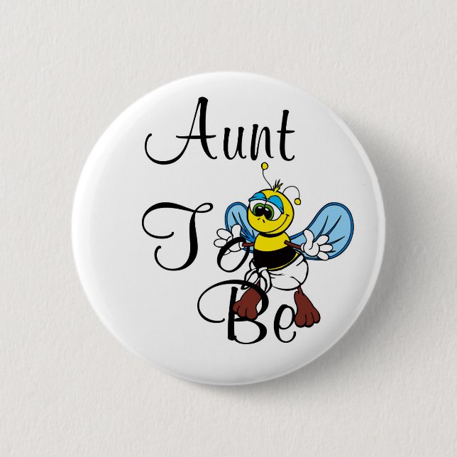 Bóton Redondo 5.08cm Tia Jogada À Abelha (Frente)