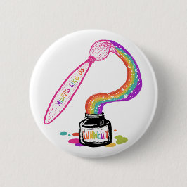 Bóton Redondo 5.08cm Tinta lunar - CA