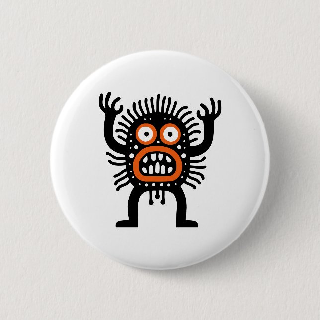 Bóton Redondo 5.08cm Tíquete (Frente)