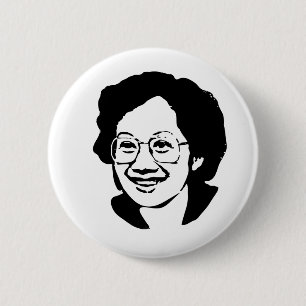Bóton Redondo 5.08cm Tita Cory Aquino