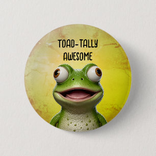 Bóton Redondo 5.08cm ToadTally Incrível
