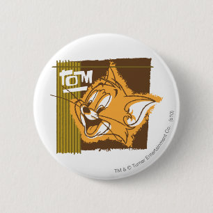 Bóton Redondo 5.08cm Tom Happy Face