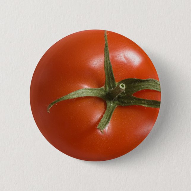 Bóton Redondo 5.08cm Tomate (Frente)