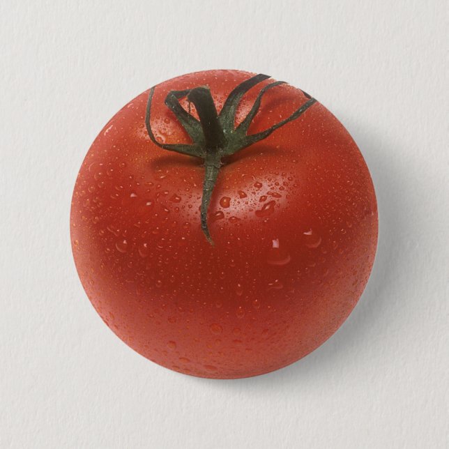 Bóton Redondo 5.08cm Tomate fresco (Frente)