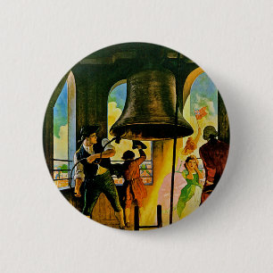 Bóton Redondo 5.08cm Toque fora da liberdade