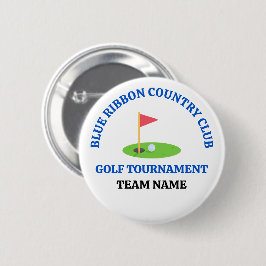 Bóton Redondo 5.08cm Torneio de Golfe Personalizado Clube de Golfe Golf