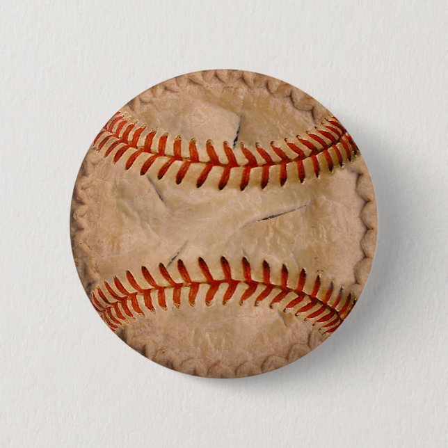 Bóton Redondo 5.08cm Torta de Maçã de Beisebol (Frente)