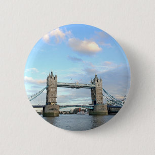 Bóton Redondo 5.08cm Tower Bridge-Londres