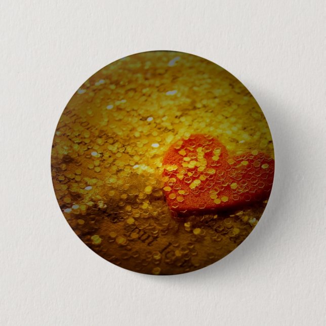 Bóton Redondo 5.08cm Toy Camera Heart (Frente)