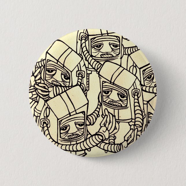 Bóton Redondo 5.08cm trabalho0189 (Frente)