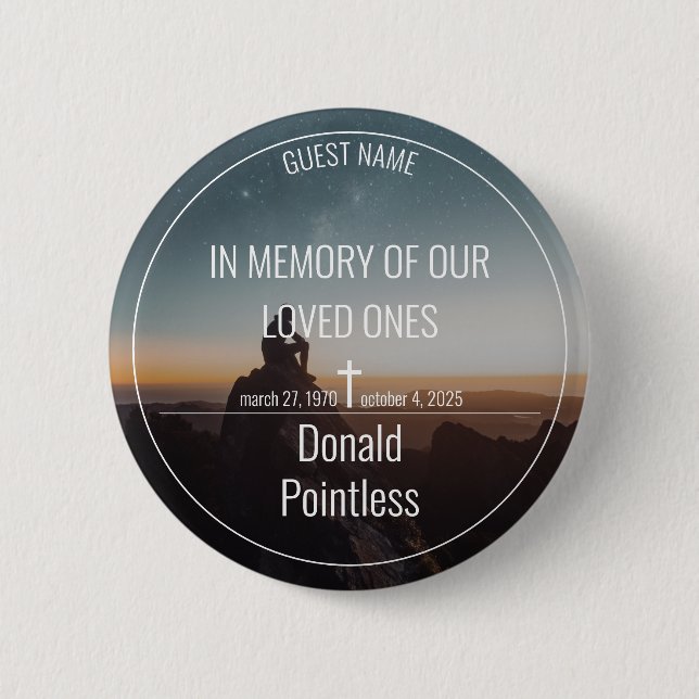 Bóton Redondo 5.08cm Trabalhos de salvação (Frente)