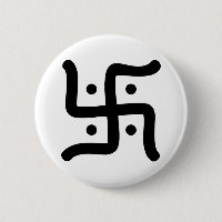 tradicional hindu swastika, índio, símbolo religio