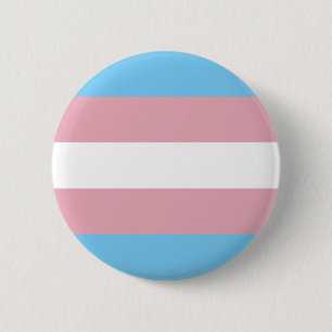 Bóton Redondo 5.08cm Trans Pride Flag