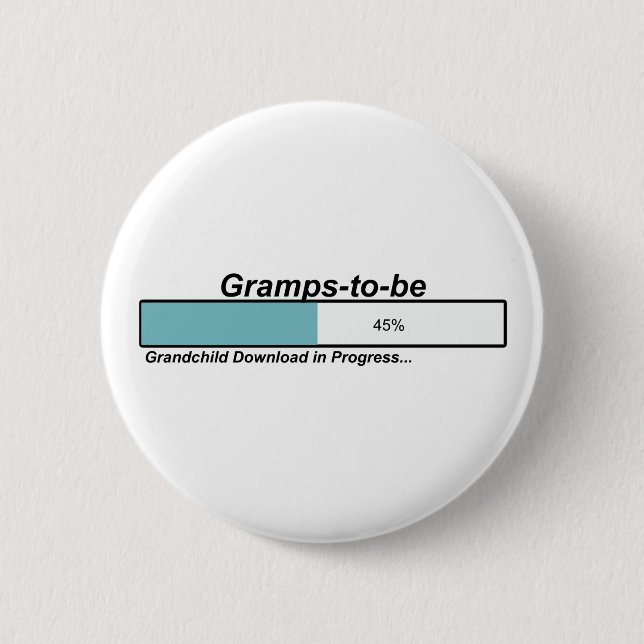 Bóton Redondo 5.08cm Transferência Gramps a ser (Frente)