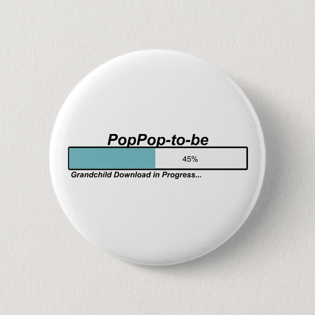 Bóton Redondo 5.08cm Transferência PopPop a ser (Frente)