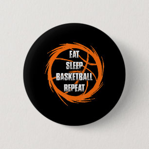 Bóton Redondo 5.08cm Treinador do Jogador de Repetição de Basquete do S