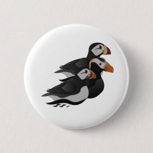 Bóton Redondo 5.08cm Três Natações Puffin