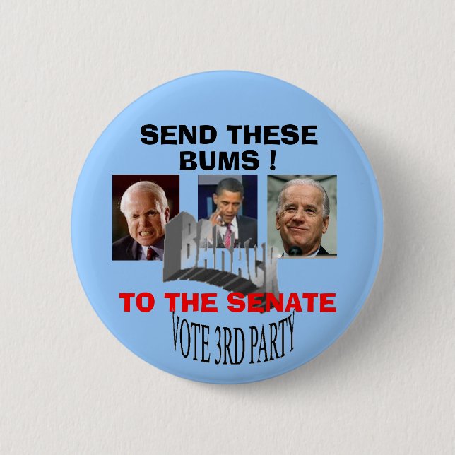 Bóton Redondo 5.08cm três vagabundos (Frente)