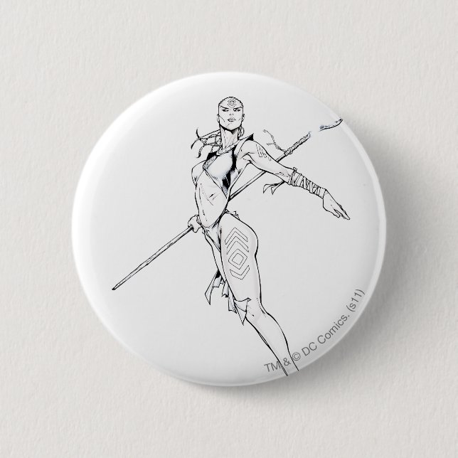 Bóton Redondo 5.08cm Tribo 8 do índigo (Frente)