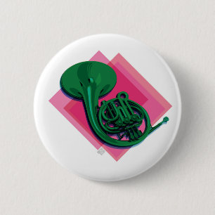 Bóton Redondo 5.08cm Trompa francesa