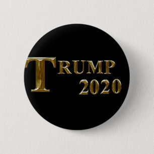 Bóton Redondo 5.08cm Trump 2020