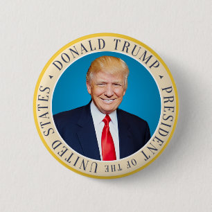 Bóton Redondo 5.08cm Trump 2024