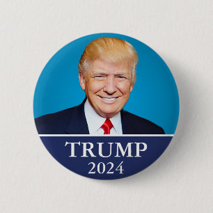 Bóton Redondo 5.08cm Trump 2024