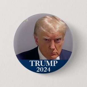 Bóton Redondo 5.08cm Trump 2024