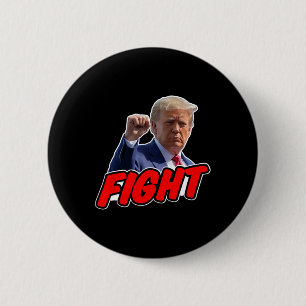 Bóton Redondo 5.08cm Trump 2024 Luta pelos Direitos de Votar Republican