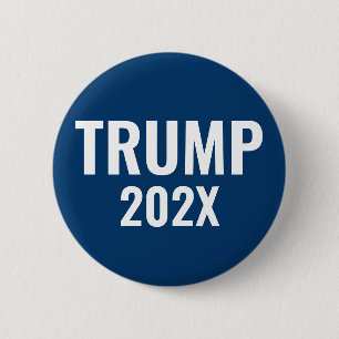 Bóton Redondo 5.08cm Trump 202X
