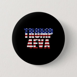 Bóton Redondo 5.08cm Trump 4eva Engraçado Meme do Trump Bandeira Americ