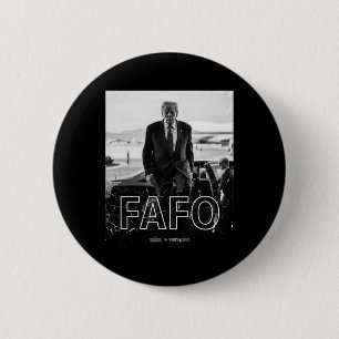Bóton Redondo 5.08cm Trump Fafo Engraçado Fafo Trump Presidente Trump 