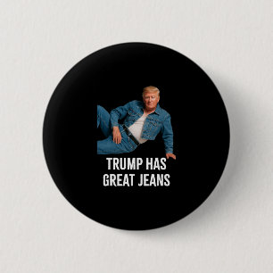 Bóton Redondo 5.08cm Trump Tem Ótimas Calças Jeans Camiseta Gráfica Div