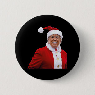 Bóton Redondo 5.08cm Trump Torna o Excelente de Natal novamente Papais 