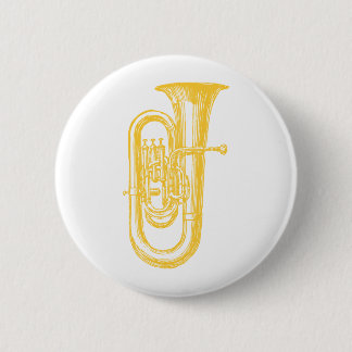 Bóton Redondo 5.08cm Tuba "de bronze"