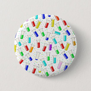 Bóton Redondo 5.08cm Tubos de ensaio em vidro de cartografia