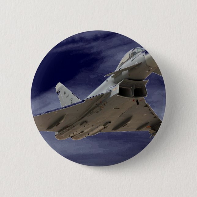 BÓTON REDONDO 5.08CM TUFÃO DE EUROFIGHTER (Frente)