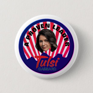 Bóton Redondo 5.08cm Tulsi Gabbard 2020