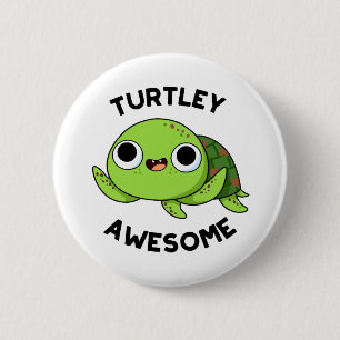 Bóton Redondo 5.08cm Turtley Incrível Tartaruga