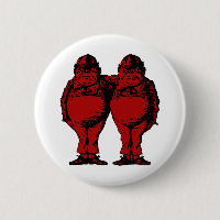Tweedle Dee e Tweedle a suficiência vermelha
