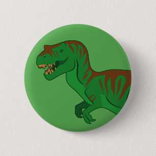 Bóton Redondo 5.08cm Tyrannosaurus